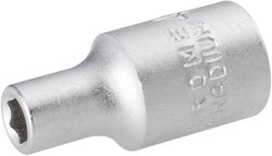 Nasadka 10 mm TOOLCRAFT  820749 zewnętrzny sześciokąt 1 szt.