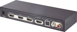 Przełącznik, switch HDMI SpeaKa Professional SP-5441116, 3 Porty, obsługa obrazu 3D, z pilotem zdalnego sterowania, ARC (Audio Return Channel)