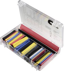 Zestaw węży termokurczliwych DERAY®-SET 1000 bez kleju 2:1 Rurka termokurczliwa DSG Canusa 8011005990