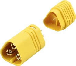 Złącze męskie akumulatora MT60 Reely RE-6679716 pozłacane 1 szt.