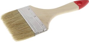 Pędzel płaski z naturalnego włosia, rozmiar 5 Pędzel płaski TOOLCRAFT  9011109 1 szt.