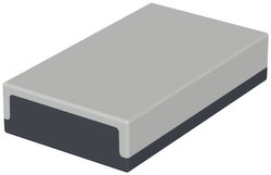 Obudowa elektroniki wykonana z odpornego na uderzenia polistyrenu w kolorze jasnoszarym/grafitowo-szarym Obudowa elektroniki Bopla Element E 434 S 05434000, (D x S x W) 188 x 110 x 40 mm, polistyren, 1 szt.