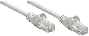 Kabel sieciowy Intellinet Cat6 U / UTP kompatybilny z CCA Cat6 0,25 m szary Kabel LAN Intellinet 739900, 1 szt., RJ45, CAT 6, U/UTP, 0.25 m, szary