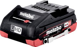 Akumulator do elektronarzędzi Metabo LiHD Akkupack DS 18 V - 4,0 Ah ''AIR COOLED'' 624989000, Li-Ion, 4.0 Ah, 18 V