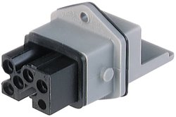 Gniazdo montażowe Hirschmann STAKEI 5, 5 + PE, 16 A, 250 V