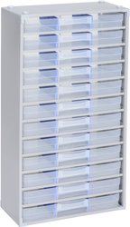 Magazynek na małe części Allit VarioPlus ProM 57/36 464800  (S x W x G) 300 x 565 x 140 mm srebrny, przeźroczysty 1 szt.