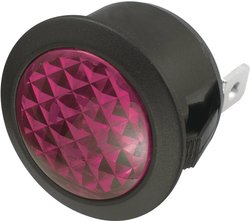 Standardowa lampa sygnałowa z żarówką TRU COMPONENTS 1588046 20.20 mm 12 - 24 V/DC czerwony 1 szt.