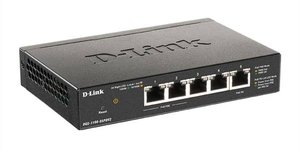 D-Link DGS-1100-05PDV2 Switch sieciowy  5 Portów  funkcja PoE