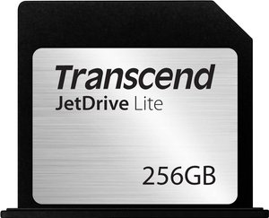 Transcend JetDrive Lite 350, rozszerzenie pamięci o 256 GB dla MacBooka Pro Retina 39 cm (15 cali) (połowa 2012 r. - początek 2013 r.) Karta rozszerzeń Apple Transcend JetDrive™ Lite 350 TS256GJDL350, 1 szt.