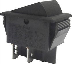 Przełącznik TRU COMPONENTS 1587523, 250 V/AC, 10 A, 2 x wył/wł, zatrzask, 1 szt.