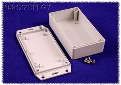 Obudowa uniwersalna Hammond Electronics, ABS, szary, (D x S x W) 113 x 63 x 32 mm, 1 szt.