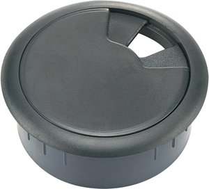 Przepust kablowy do płyt roboczych ABS biały, 530045 1 szt.