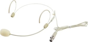 Mikrofon słuchawkowy UHF-300 w kolorze skóry Mikrofon Omnitronic 13063311 1 szt.