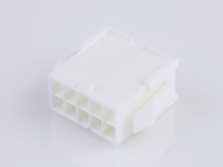 Obudowa złącza pin żeńskiego na kabel Molex MOL Power & Signal Sol. 39012106, piny: 10, 13 A, 1 szt.