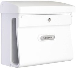 Skrzynka pocztowa Burg Wächter 12590 BREMEN 885 W tworzywo sztuczne biały z zamkiem kluczykowym