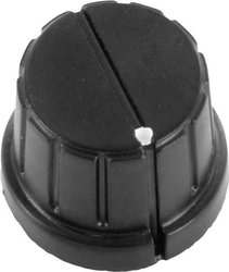 Pokrętło TRU COMPONENTS TC-DK24 TC-DK24, z nakładką ze znacznikiem, (Ø) 24 mm, 1 szt.