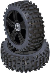 Koło kompletne Reely 102c131E 1:8 Buggy czarny 4 szt.