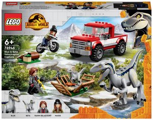 LEGO® JURASSIC WORLD™ 76946 Niebieski i Beta w pułapce Velociraptor 1 szt.