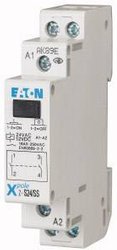Przełącznik zatrzaskowy, 24AC/12DC, 2NO, 16A, 50Hz, 1TE Eaton 265537 Przełącznik przepięciowy Z-S24/SS, 16 A