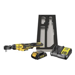 Wkrętak z grzechotką akumulatorowy DEWALT DCF512D1G-QW