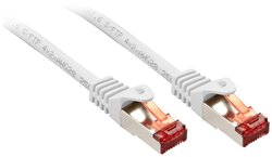 Kabel LAN LINDY 47388, 1 szt., RJ45, CAT 6, S/FTP, 10.00 m, biały