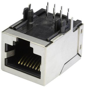 złącze żeńskie do wbudowania poziomego RJ45 econ connect MEB8/8PG  1 szt.