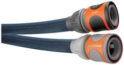 Wąż tekstylny Liano™ Xtreme 1/2&quot,, 10 m kpl. + TapFix - oferta specjalna Zestaw węży tekstylnych GARDENA Liano™ Xtreme 18461-20, 1/2 cala, 10 m