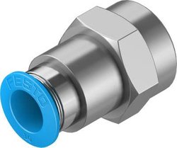 Łącznik prosty FESTO QSF-3/8-10-B Gwint wewnętrzny G3/8''   Średnica rury: 10 mm   1 szt.