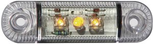 Lampa samochodowa, obrysowa LED SecoRut 61281, 12/24 V, pomarańczowy