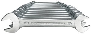 Klucz płaski Walter Werkzeuge 100 12 MM PH, 6 - 32 mm, zestaw, 12 szt. Zestaw kluczy płaskich podwójnych Gedore  6077890 DIN 3110