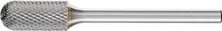 Frez z węglika wolframu, kształt cylindryczny, 6x18 mm, trzpień ø 6 mm, zęby 5 do uniwersalnych zastosowań Frez PFERD WRC 0613/3 MICRO 21205273, 6 mm x 43 mm , 1 szt.
