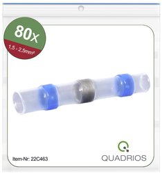 Złącze doczołowe Quadrios 22C463 22C463, z pełną izolacją , 1.5 - 2.5 mm², 40 mm, 1 zest.