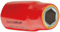 VDE 19 22 - GEDORE - nasadka VDE 1/2'' 6-kątny 22 mm Nasadka VDE 22 mm Gedore VDE 19 22 6123400 1 szt.