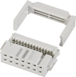 Listwa pinowa żeńska, prosta FCI 71600-064LF Siatka: 2.54 mm Ilośc pinów: 64 1 szt.