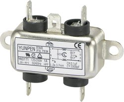 Filtr szumów Yunpen YK01T1, 250 V/AC, 1 A, 3.7 mH