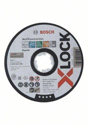 Tarcza tnąca X-LOCK prosta z Multi materiał ACS 60 V BF, 125 x 22,23 x 1 mm Tarcza tnąca prosta Bosch Accessories  2608619269 125 mm 1 szt.