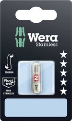 Bit krzyżakowy PH 2 Wera 3851/1 TS SB SiS 05073611001 stal nierdzewna  D 6.3 1 szt.