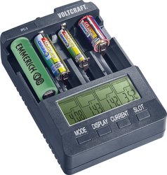 Ładowarka do akumulatorów VOLTCRAFT IPC-3, LiIon, NiCd, NiMH