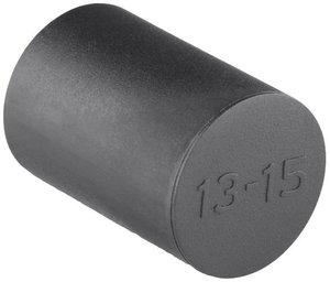 Tulejka zaślepiająca HellermannTyton VP_13-15_Blindplug-PL-BK 440-00046, (Ø) 20 mm, tworzywo sztuczne, 1 szt.