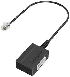 telefony kabel Hama Telefon-Adapter, Modular-Stecker 6p4c - TAE-F-Buchse, 0,2 m 00201130, 1 szt.