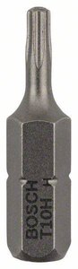 Końcówka wkrętakowa Security TX, bardzo twarda T10H, 25 mm, 2 sztuki Bit szcześciokątny TR 10 Bosch Accessories  2608522009 C 6.3 2 szt.