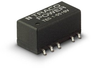 Przetwornica DC/DC, SMD TracoPower TES 1-1221V TES 1-1221V, SMD, 1 W, 5 V/DC, -5 V/DC, 800 mA, 1 szt.