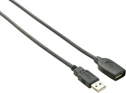 Kabel USB Renkforce, USB 2.0, Złącze męskie USB-A, Złącze żeńskie USB-A, 10.00 m