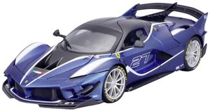 Model samochodu Bburago Ferrari R&P FXX-K EVO, blau #27