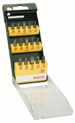 Bity Bosch Accessories Promoline 2607019453 1 zest. płaski, krzyżakowy Phillips, krzyżakowy Pozidriv, wewnętrzny sześciokąt (TX), wewnętrzny sześciokąt