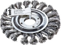 kwb Szczotki tarczowe AGGRESSO-FLEX®, pleciony drut stalowy HSS do szlifierek kątowych  719536 1 szt.