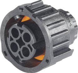 Złącza wtykowe okrągłe AMP zgodne z DIN 72585 TE Connectivity 1-967325-3, 1 szt.