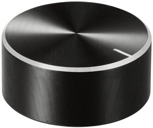 Pokrętło TRU COMPONENTS TC-11696500, z nakładką ze znacznikiem, (Ø x W) 30 mm x 13 mm, 1 szt.