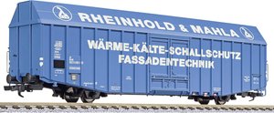 Wagon towarowy Liliput L235813 Wagon towarowy o dużej ładowności H0 Hbbks „Rheingold & Mahla” DB Rheingold i Mahla