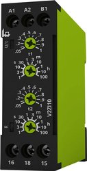 Przekaźnik czasowy tele V2ZI10 12-240V AC/DC 125200, 0.05 s - 100 h, 400 V/AC, 8 A, 1 szt.